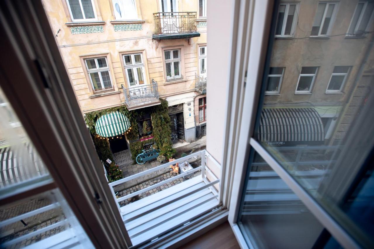 Neue Gasse Lviv Apartments Buitenkant foto